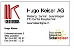 Solarkeiser / Hugo Keiser AG - Unterwerkstrasse 6 - 8192 Zweidlen - Tel. 004144 867 38 67 - info@solarkeiser.ch