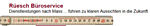 Rüesch Büroservice GmbH - Gansbach 4 - 9056 Gais AR - Tel. +4171 793 40 30 - Info@rueesch-bueroservice.ch