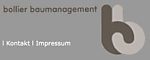 Bollier Baumanagement GmbH - Grindelstrasse 6/ Postfach - 8304 Wallisellen - Tel. 044 830 40 59 - info@bollier-bau.ch