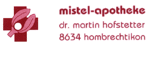 Mistel-Apotheke Dr. Martin Hofstetter - Rütistrasse 7 - 8634 Hombrechtikon - Tel. 055 244 38 18 - dr.m.hofstetter@mistel-apotheke.ch