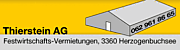 THIERSTEIN AG Festwirtschafts - Vermietungen